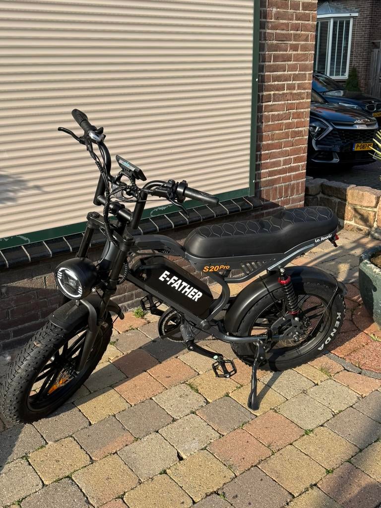E-father S20 Pro, Fietsen en Brommers, Elektrische fietsen, 59 cm of meer, Ophalen of Verzenden, Zo goed als nieuw, Overige merken