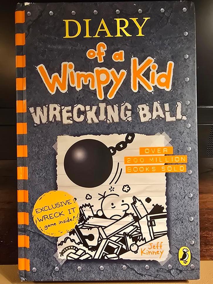 Diary of a Wimpy Kid: Wrecking Ball - Gelezen, Boeken, Kinderboeken | Jeugd | onder 10 jaar, Gelezen, Fictie algemeen, Ophalen of Verzenden