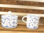 Blau Saks Jager eisenberg porseleinen suiker en melkkannetje, Huis en Inrichting, Keuken | Servies, Gebruikt, Overige typen, Ophalen of Verzenden