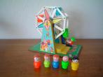 Vintage reuzenrad met popjes., Ophalen of Verzenden, Zo goed als nieuw, Speelset, Met geluid