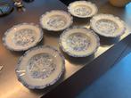 Seltmann Weiden China Blau gouden rand - borden (6 stuks), Huis en Inrichting, Keuken | Servies, Ophalen, Gebruikt, Bord(en), Overige stijlen