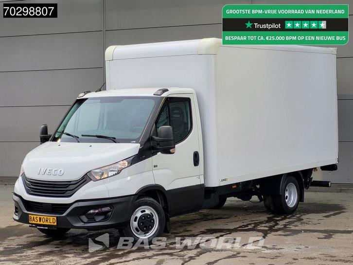 Iveco Daily 35C16 Laadklep Dubbellucht Bakwagen 160PK Airco, Auto's, Bestelauto's, Bedrijf, Te koop, Airconditioning, Centrale vergrendeling