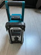 Makita DMR110N Bouwradio - DAB+, Audio, Tv en Foto, Radio's, Ophalen of Verzenden, Zo goed als nieuw, Bouwradio