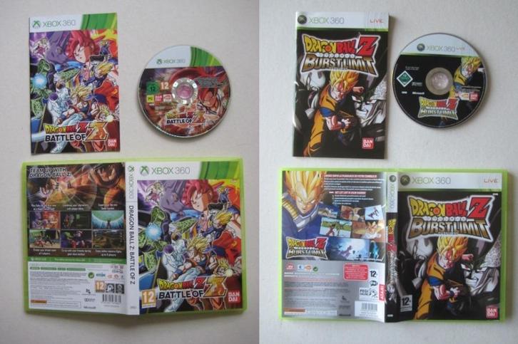 Dragonball Dragon Ball Z Xbox 360, Spelcomputers en Games, Games | Xbox 360, Zo goed als nieuw, Vechten, 2 spelers, Vanaf 12 jaar