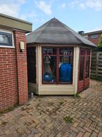 Houten tuinhuisje met ramen, Tuin en Terras, Tuinhuizen, Ophalen, 250 tot 500 cm, Hout, 200 tot 400 cm