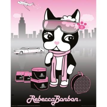 Rebecca Bonbon - pretty in pink poster bij Superwens!