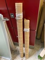 2 rieten bamboe rolgordijnen bijna gratis koopje!, Ophalen of Verzenden, Zo goed als nieuw, 50 tot 100 cm, 150 tot 200 cm