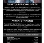 Hyrox ticket single women Gent, Eén persoon