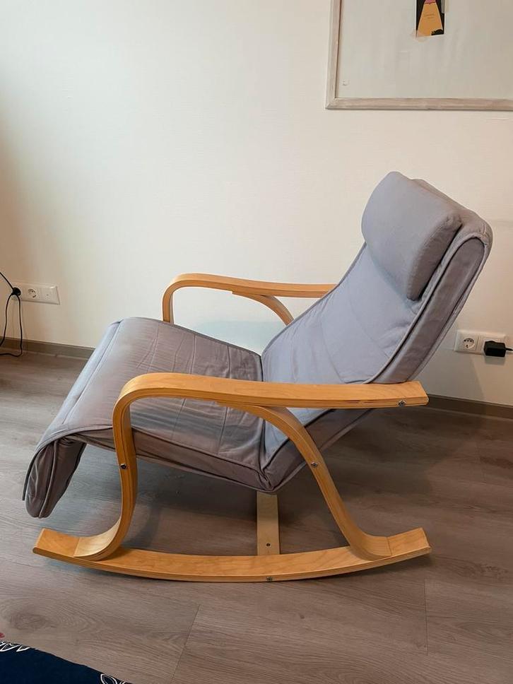Verstelbare schommelstoel, Huis en Inrichting, Fauteuils, Gebruikt, Ophalen