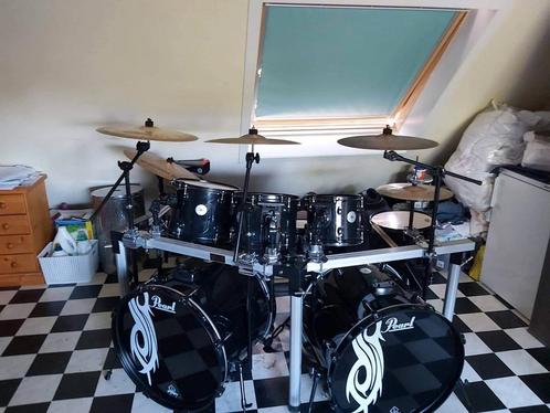 Drumstel Slipknot - Joey Jordison Signature, Muziek en Instrumenten, Drumstellen en Slagwerk, Gebruikt, Pearl, Ophalen