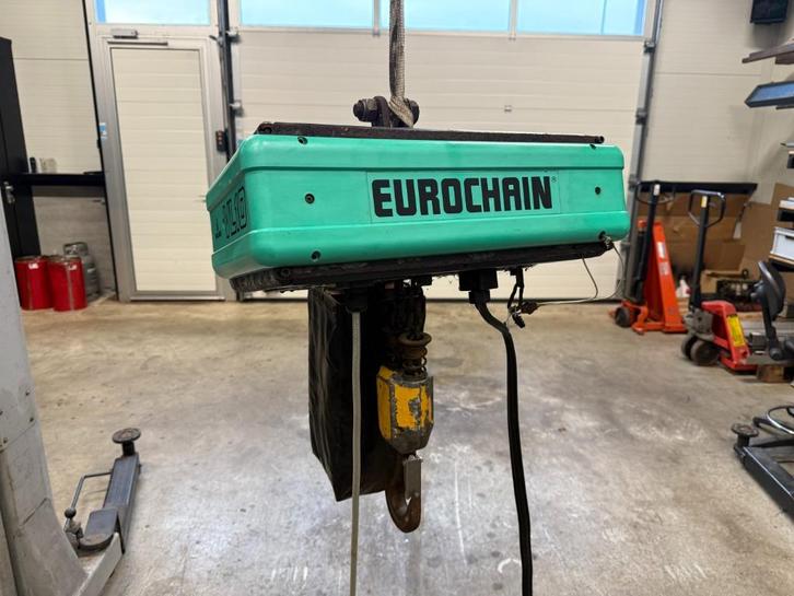 Elektrische kettingtakel Verlinde VL10 2000kg, Doe-het-zelf en Verbouw, Lieren en Takels, Gebruikt, Elektrisch, Ophalen