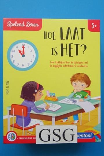 Spelend leren hoe laat is het? nr. 66912-01 beschikbaar voor biedingen