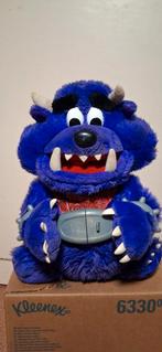 Vintage Paarse Monster Knuffel, Kinderen en Baby's, Speelgoed | Knuffels en Pluche, Ophalen of Verzenden, Gebruikt, Overige typen