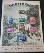 Diverse uitgave Winterhulp Belgie, Verzenden, Gestempeld, Overige thema's