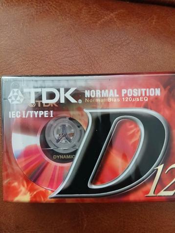 TDK D120 Cassetteband - Nieuw in Verpakking beschikbaar voor biedingen