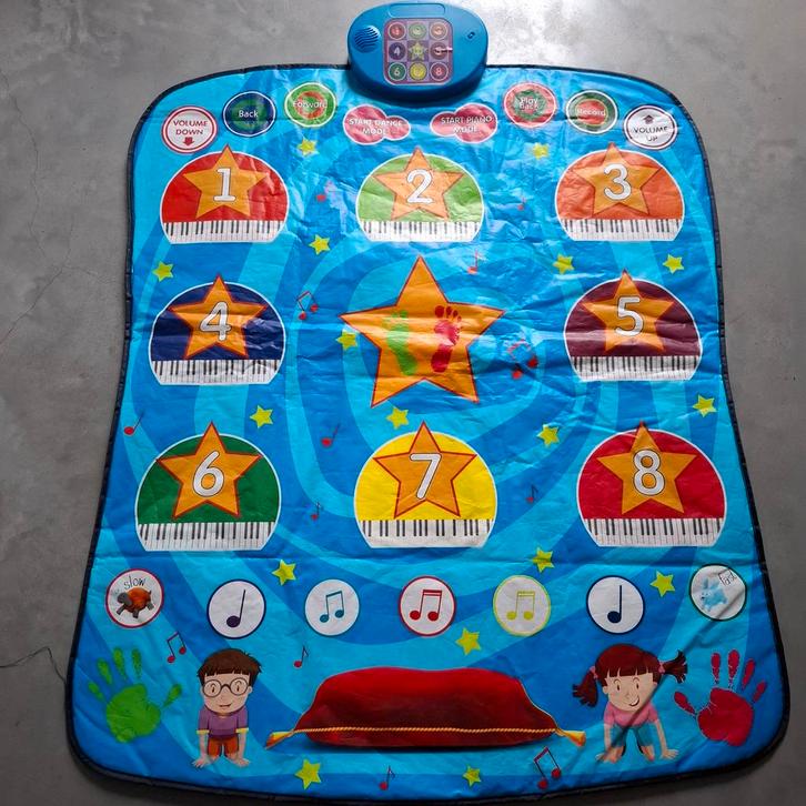 Dansmat met Geluid - Plezier voor Kinderen!, Kinderen en Baby's, Speelgoed | Educatief en Creatief, Gebruikt, Ontdekken, Met geluid