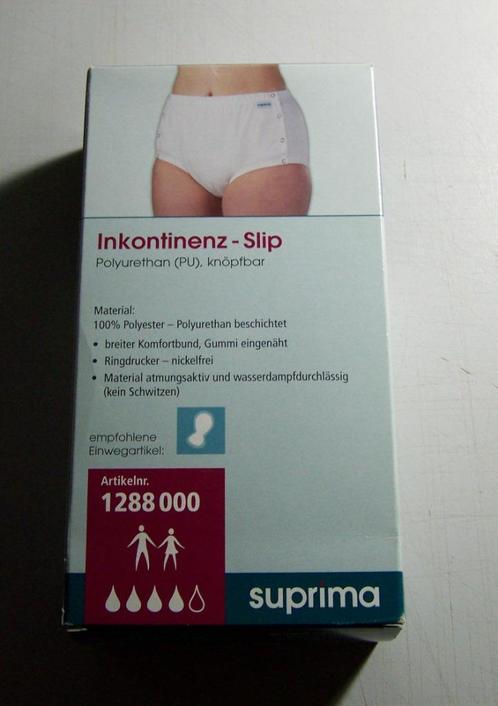 Suprima 1288 Slip Pes Pu + Drukknop Unisex Wit maat S., Kinderen en Baby's, Badjes en Verzorging, Nieuw, Overige typen, Overige merken