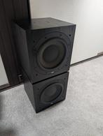 2x Bowers en Wilkins ASW750 subwoofers 2x1000Watt, Ophalen, Subwoofer, Zo goed als nieuw, Bowers & Wilkins (B&W)