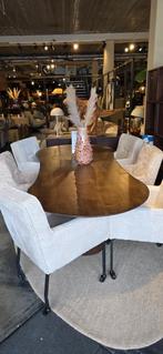 Organische Eettafel  250 / 110cm – Bruin Showmodel korting !, JaRa, 100 tot 150 cm, Bornsestraat 31, Jarameubeloutlet@hotmail.com