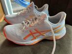 ASICS Netburner Ballistic FF 4 - Maat 40, Ophalen of Verzenden, Gedragen, Wit, Sportschoenen