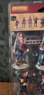 Lemax Fireman Figuren – Set van 6 Brandweermannen ‍, Verzenden, Gebruikt