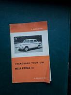 Vraagbaak NSU Prinz 1000 - P. Olyslager, Ophalen of Verzenden