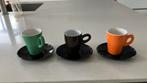 Nieuw 3 espresso kop en schotels Walkure Design, Ophalen