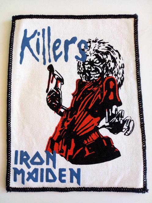 Iron Maiden 1981 patch Killers zeldzame mini back patch 130, Verzamelen, Muziek, Artiesten en Beroemdheden, Nieuw, Kleding, Verzenden
