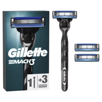 Gillette Mach3 - Scheersysteem en 3 Scheermesjes beschikbaar voor biedingen