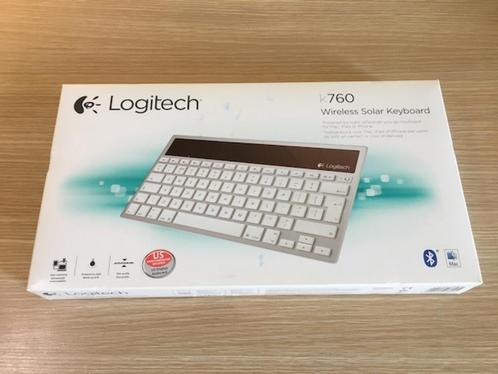 Logitech K760 Solar Keyboard (nieuw), Computers en Software, Toetsenborden, Nieuw, Qwerty, Draadloos, Ophalen of Verzenden