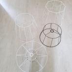 lampenkap frame XXL - DIY bonbon lamp, garen / draadlamp-4x, Huis en Inrichting, Lampen | Lampenkappen, Ophalen, Gebruikt, 25 tot 50 cm