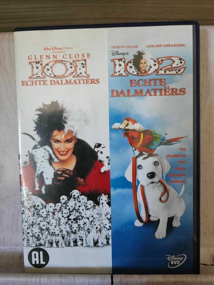 101 Dalmatiers en 102 Dalmatiers :2-Dvd Walt Disney De films, Cd's en Dvd's, Dvd's | Komedie, Zo goed als nieuw, Overige genres