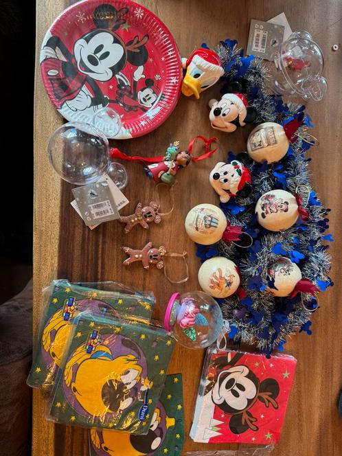 Kerstballen Mickey Disneyworld Amerika disneyland Parijs, Verzamelen, Disney, Zo goed als nieuw, Mickey Mouse, Verzenden