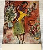 Ansichtkaart Marc Chagall - 'Het Paar bij Kaarslicht', Verzamelen, Ansichtkaarten | Themakaarten, Ophalen of Verzenden, 1940 tot 1960