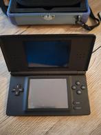 Nintendo ds, Spelcomputers en Games, Spelcomputers | Nintendo DS, Ophalen of Verzenden, Zo goed als nieuw, Zwart, DS Lite