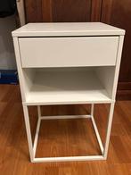 Witte Nachtkastje - Amsterdam, Ophalen, Overige materialen, Gebruikt, Minder dan 45 cm