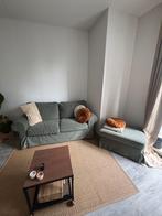 Ektorp bank (evt. met poef), Huis en Inrichting, Ophalen, 150 tot 200 cm, Tweepersoons, 75 tot 100 cm