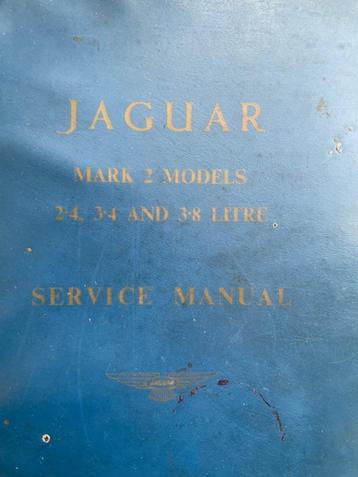 Jaguar Mark 2 Models, 2.4, 3.4 & 3.8, Service Manual beschikbaar voor biedingen