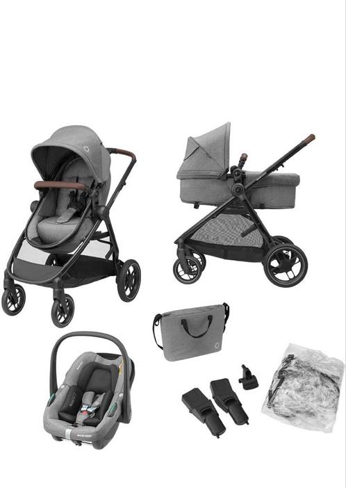 Maxi-Cosi Zelia S Trio Stroller 3 in 1 Set, 0 - 4 Years, Kinderen en Baby's, Kinderwagens en Combinaties, Nieuw, Kinderwagen, Maxi-Cosi