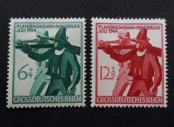 Historie 3eRijk WOII 1944 serie zegels met soldaat Wehrmacht beschikbaar voor biedingen