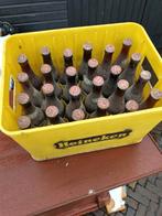 Oud Heineken krat met flessen en dop, Verzamelen, Ophalen, Gebruikt