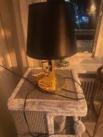 Super mooie lampen gun zwart goud, Huis en Inrichting, Lampen | Tafellampen, Ophalen of Verzenden, Zo goed als nieuw, Minder dan 50 cm