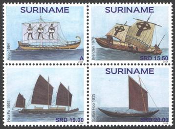 Suriname 2340/3 postfris Klassieke schepen 2018 beschikbaar voor biedingen