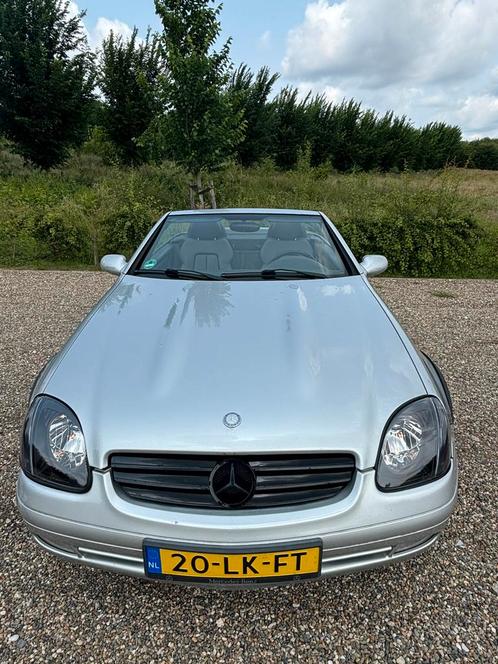 Mercedes-Benz SLK 2.0 Slk200 Roadster 1999 Grijs Nieuwe apk!, Auto's, Mercedes-Benz, Particulier, 200-Serie, Bluetooth, Open dak
