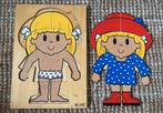 Vintage ROLF houten puzzel educatief schoolmateriaal, Ophalen of Verzenden, Zo goed als nieuw