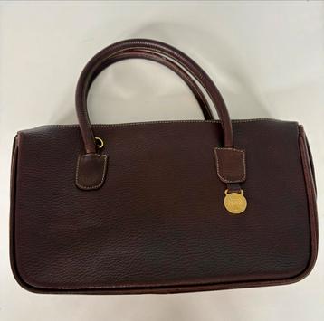 Mulberry Leren Handtas Bruin beschikbaar voor biedingen