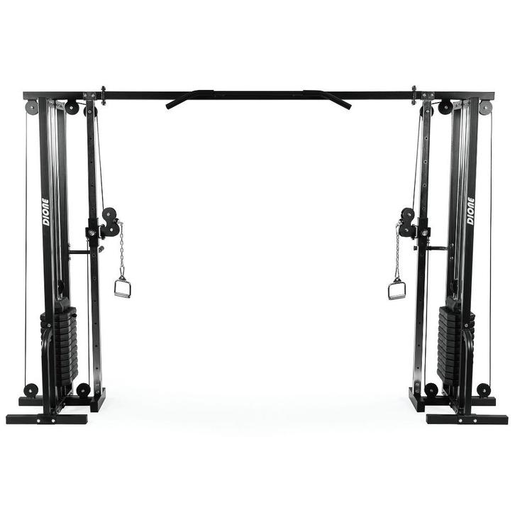 Dione Fitness Station Cable Crossover inclusief 2 x 80 KG, Sport en Fitness, Volleybal, Nieuw, Overige typen, Ophalen of Verzenden