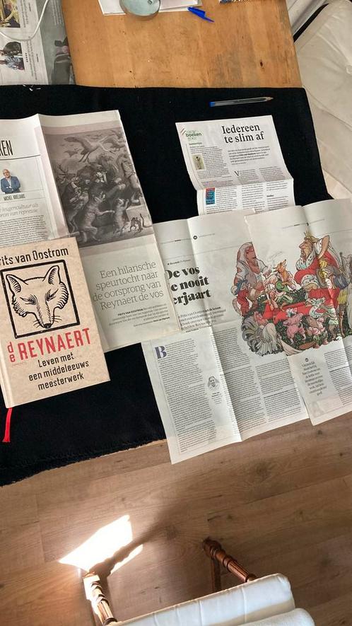 Frits van Oostrom - De Reynaert + 3 recensies 2023.  PRIMA!, Boeken, Overige Boeken, Zo goed als nieuw, Ophalen of Verzenden