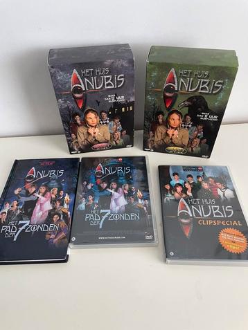 Huis Anubis dvd verzameling + boek beschikbaar voor biedingen