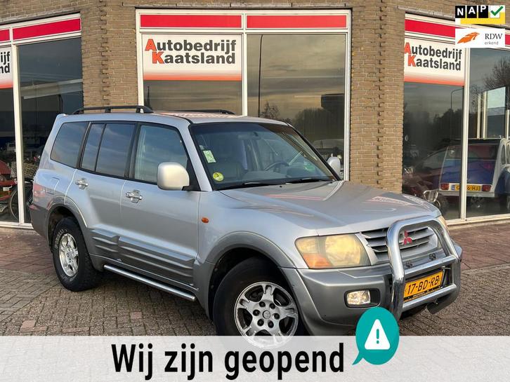 Mitsubishi Pajero 3.2 Di-D GLS LB Side Window - 4x4 - Automa, Auto's, Bestelauto's, Bedrijf, Te koop, 4x4, Airbags, Airconditioning